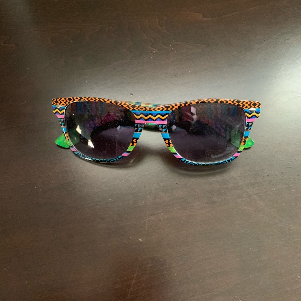 Colorful Pattern Sunglasses